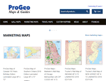 Tablet Screenshot of progeomaps.com